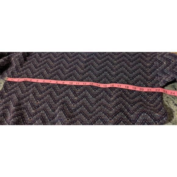 Brandini Wool Sweater Mens XL Brown Black Lightweight Knit Crew Cosby Italy - Picture 9 of 9